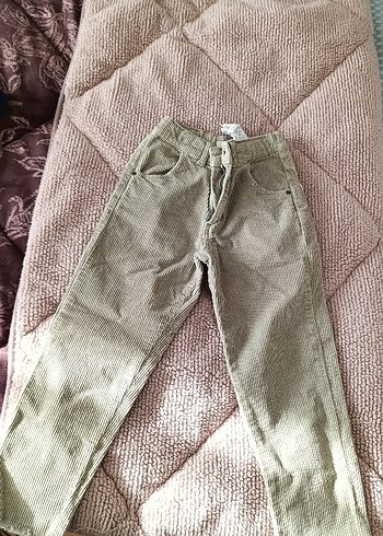 zara çocuk pantolon kadife - Görsel 2