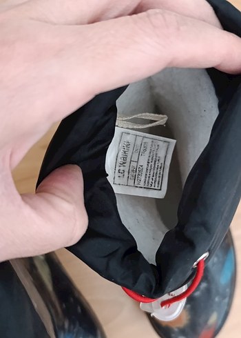 Çok Renkli Erkek Çocuk Bağcıklı Yağmur Botu - Görsel 6