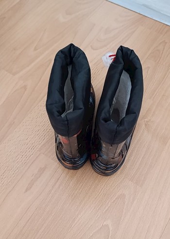 Çok Renkli Erkek Çocuk Bağcıklı Yağmur Botu - Görsel 2