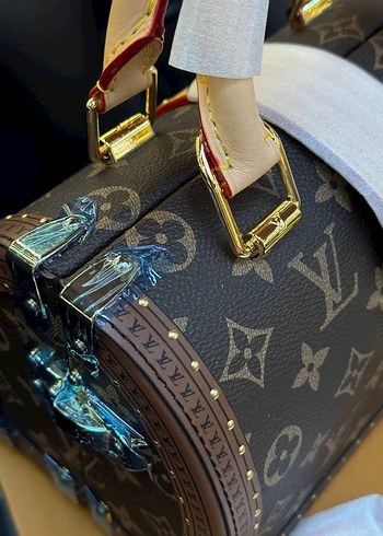 Beden kahverengi Renk LOUIS VUITTON SPEEDY TRUNK MONOGRAM