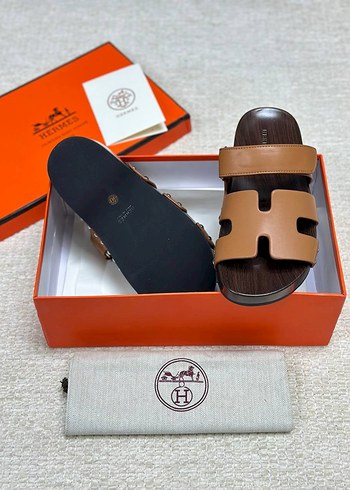 39 Beden kahverengi Renk Hermes Kos Clog
