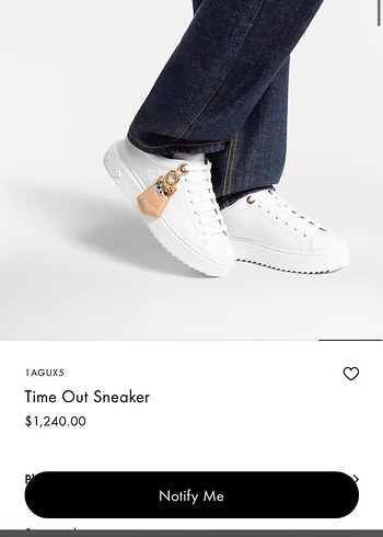 Louis Vuitton Time Out Sneaker