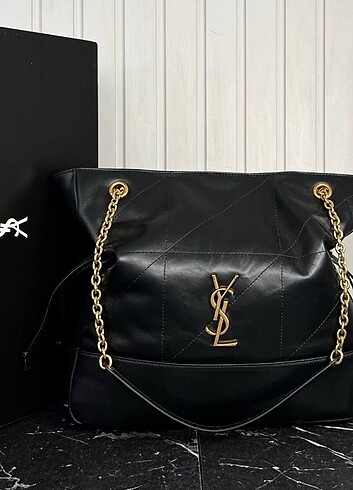  Beden siyah Renk Saint Laurent Jamie Large Pochon Bag İthal ürün