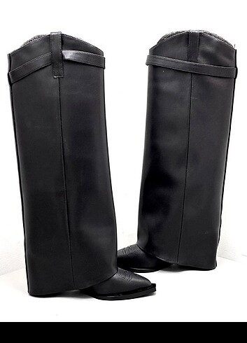 40 Beden siyah Renk Givenchy Shark Lock boots in leather