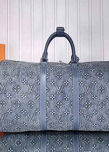 Louis Vuitton Louis Vuitton Keepall Bandouliere Denim 50