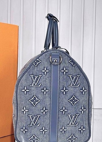  Beden Louis Vuitton Keepall Bandouliere Denim 50