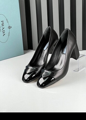 Prada Topuklu (Deri,Rugan) Prada Heeled