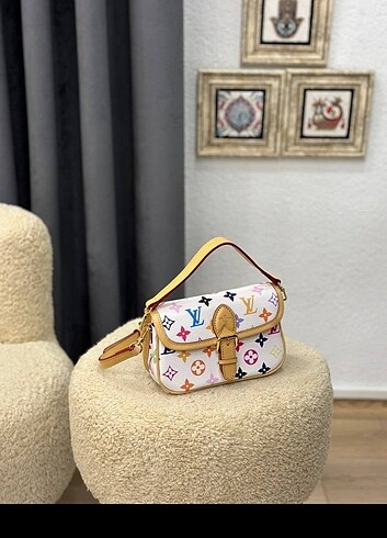 Beden beyaz Renk LOUIS VUITTON LV x TM Diane Nano