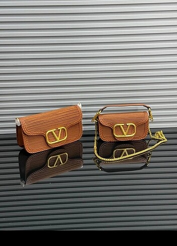 Beden kahverengi Renk Valentino petit sac porte