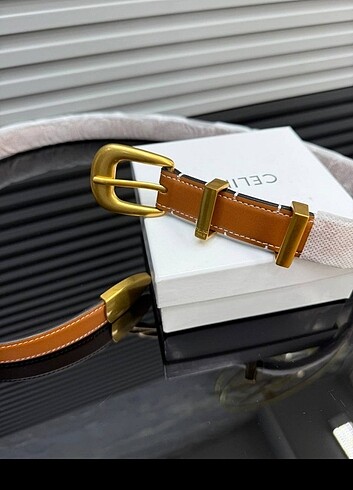 Celine CELINE SMALL WESTERN BELT