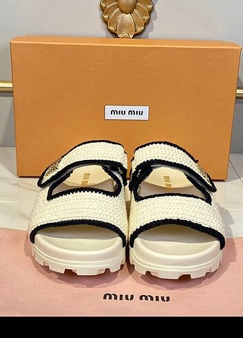 Miu Miu Miu Miu Knitting Slipper