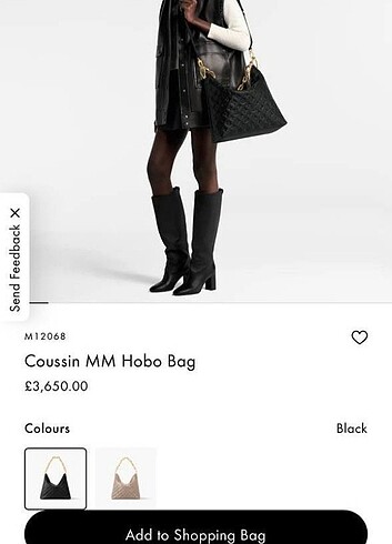 Louis Vuitton Coussin MM Hobo