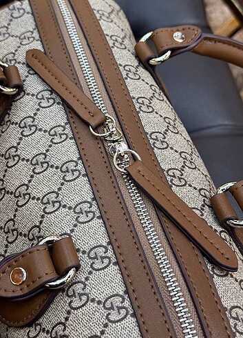 Beden kahverengi Renk GUCCI OPHIDIA TOP HANDLE BAG