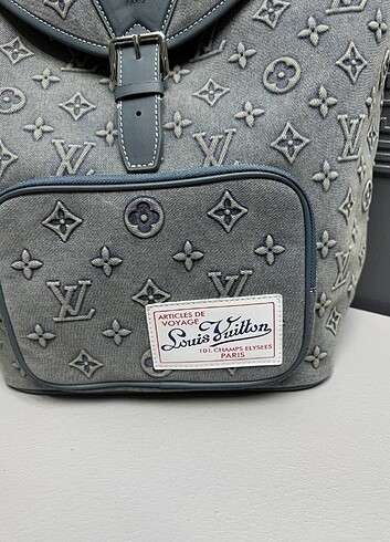  Beden mavi Renk Louis Vuitton backpack denim