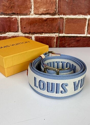 Louis Vuitton Louis Vuitton Flower Motif Signature Strap