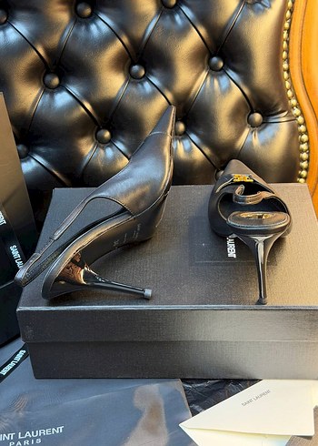 Yves saint laurent babylone leather - Görsel 10