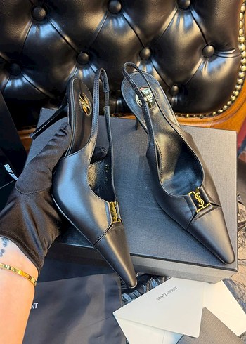 Yves saint laurent babylone leather - Görsel 13