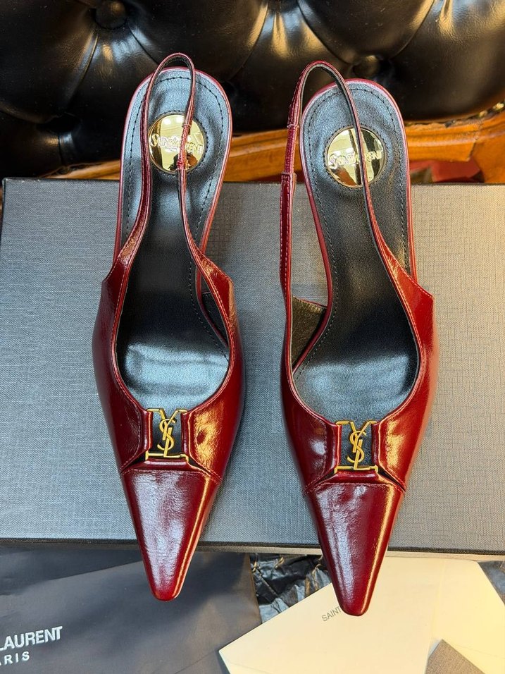 Yves saint laurent babylone leather - Görsel 4