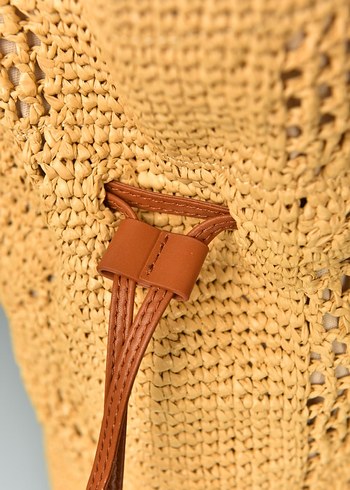  Beden YVES SAINT LAURENT - Medium Tote in Raffia