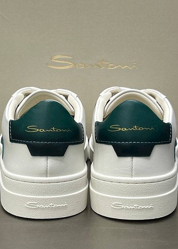 Santoni Santoni Beyaz Erkek Spor Ayakkabı
