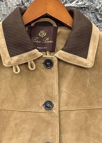 Loro Piana Kahverengi Suet Ceket