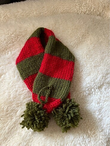 Küçük ırk kedi köpek yılbaşı atkısı - Görsel 3