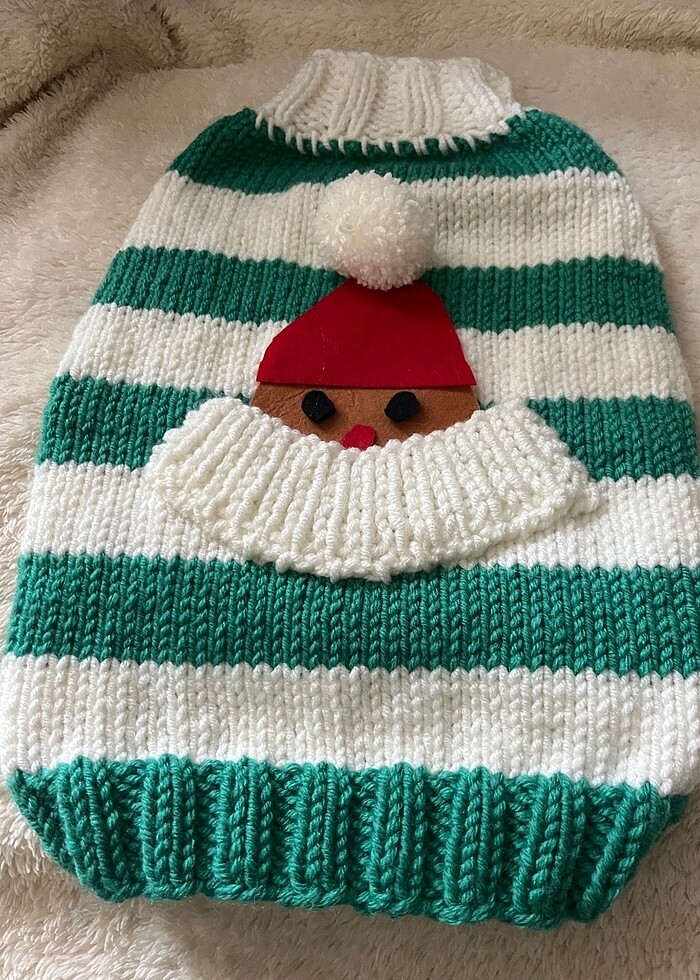 Küçük-orta ırk köpek yılbaşı kazağı - Görsel 2