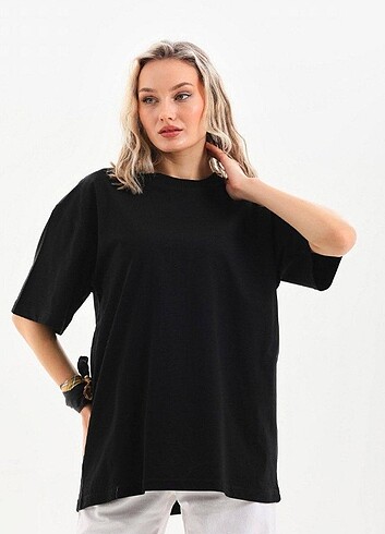 l Beden Kaliteli oversize tişört