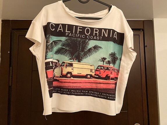 Oversize crop tshirt