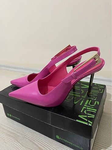 37 Beden pembe Renk Stiletto