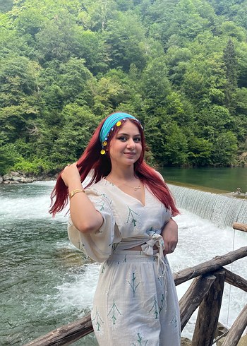 36 Beden İkili takım keten