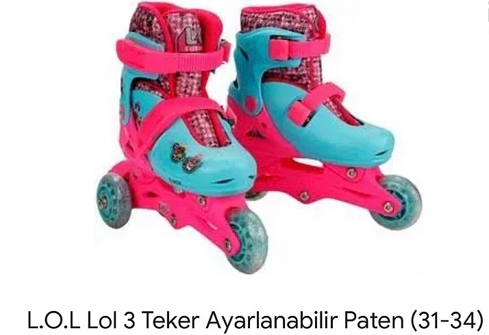 Kız çocuk paten - Görsel 6