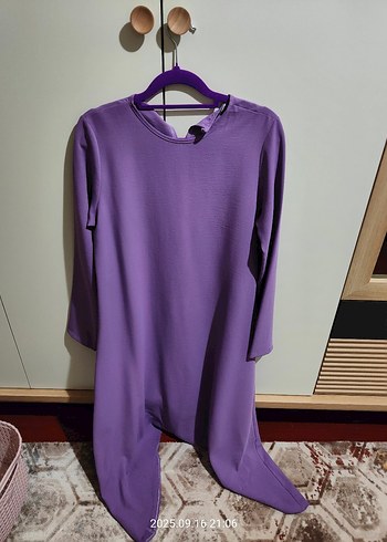 Mor tesettür tunik Barrels and oil M 38 Beden - Görsel 3