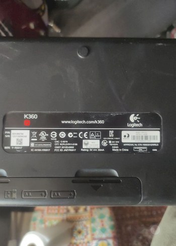 Logitech Kablosuz Klavye K360 - Görsel 2