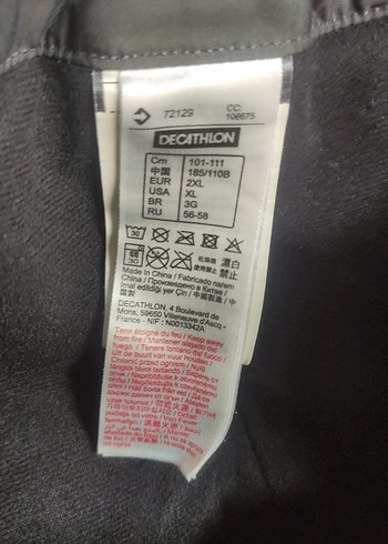 wedze kayak pantolonu - Görsel 5