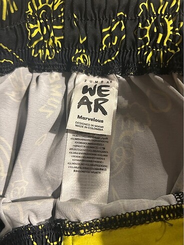 m Beden Zumba wear kadın şort