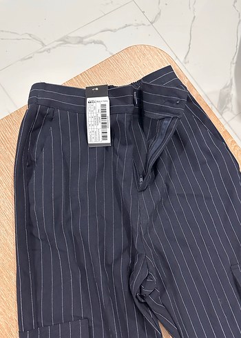 Kadın Kemerli Rahat Kesim Kot Pantolon - Görsel 2