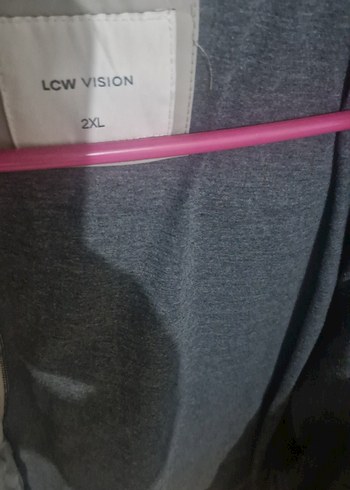 Gri Erkek Midi Mont Fermuarlı Cepli - Görsel 4