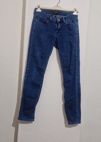 Loft Koyu Mavi Dar Kesim Denim Jean