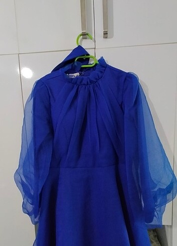 Saks mavısı abıye