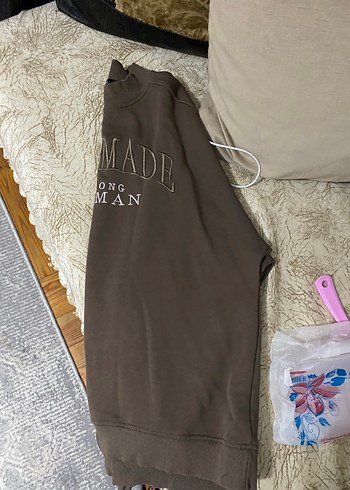 Kahverengi Kadın Sweatshirt addax - Görsel 4