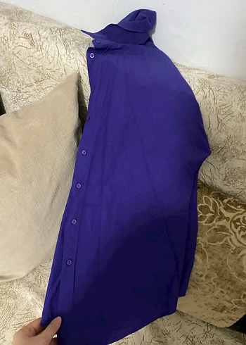 Mor Kadın Gömlek - Görsel 2