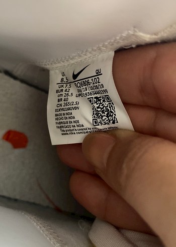 Nike Vintage Yüksek Spor Ayakkabı - Görsel 5