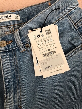 38 Beden Pull and bear mom jean