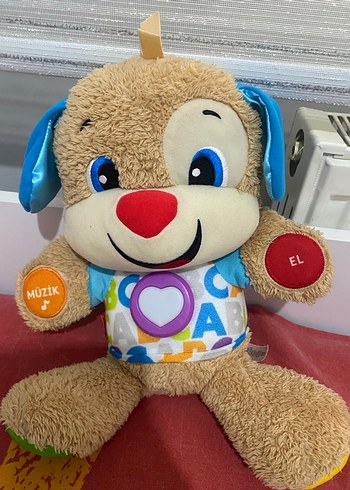 Renkli Müzikli Eğitici Peluş Köpek - Görsel 2