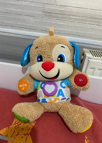 Renkli Müzikli Eğitici Peluş Köpek - Görsel 4