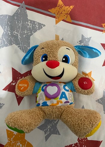 Renkli Müzikli Eğitici Peluş Köpek - Görsel 6