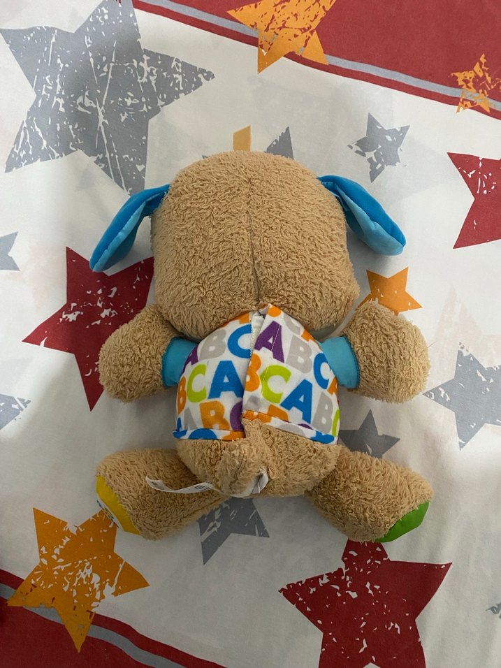 Renkli Müzikli Eğitici Peluş Köpek - Görsel 5