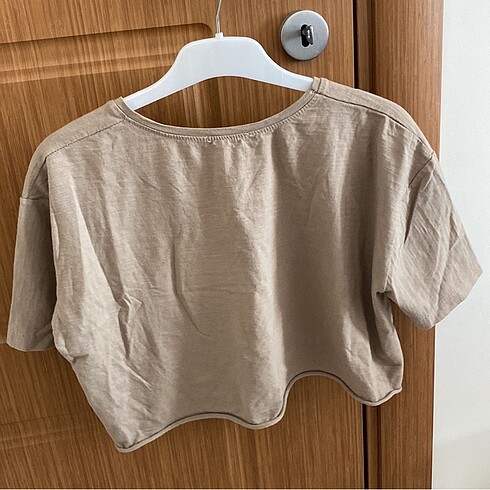Diğer Baskılı Crop Tshirt