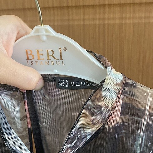 s Beden çeşitli Renk Tül Astarlı Elbise